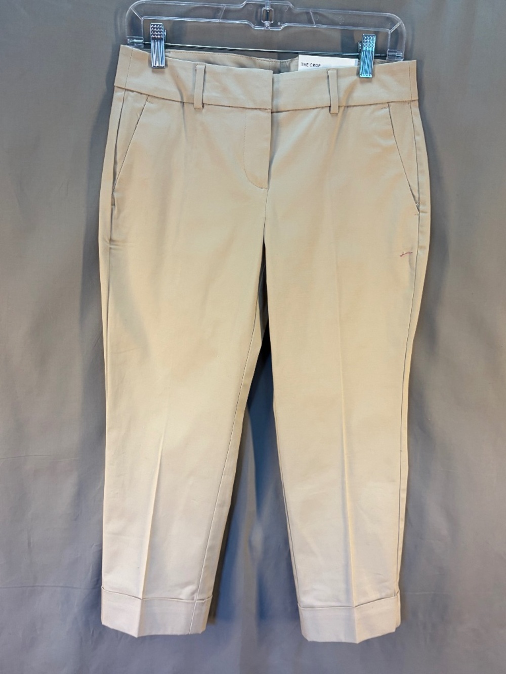 Ann Taylor Petite The Crop Pants, Khaki color - Size 2P (NWT)